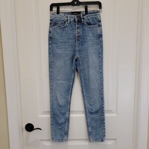 The Kooples Lizy Skinny High Rise Button Fly    Jeans Size 27